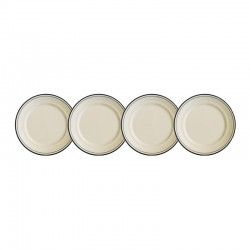 Set de 4 platos de pan...