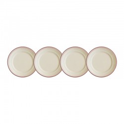 Set de 4 platos de pan...