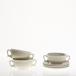 Set de 4 tazas de consomé...