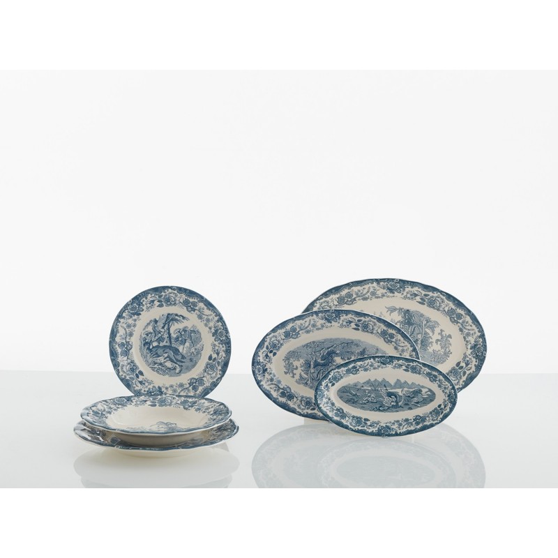 Vajilla completa de 27 piezas colección Ceilán