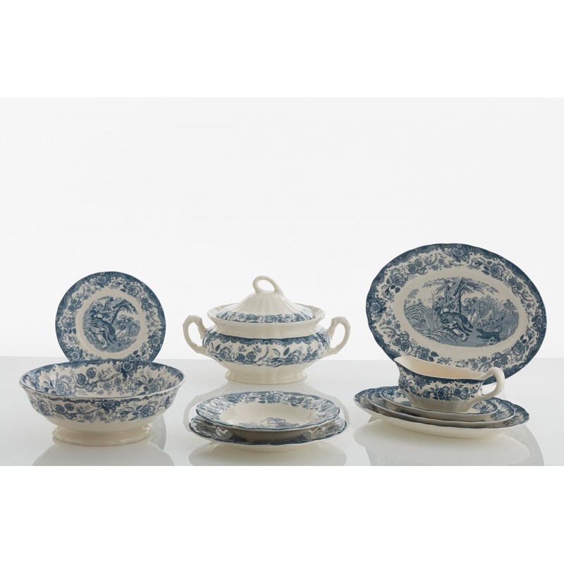 Vajilla completa de 56 piezas colección Ceilán