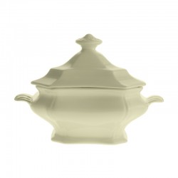 Vajilla completa de 56 piezas colección Ochavada Blanca