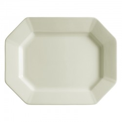 Vajilla completa de 56 piezas colección Ochavada Blanca