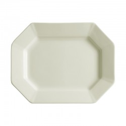 Vajilla completa de 56 piezas colección Ochavada Blanca