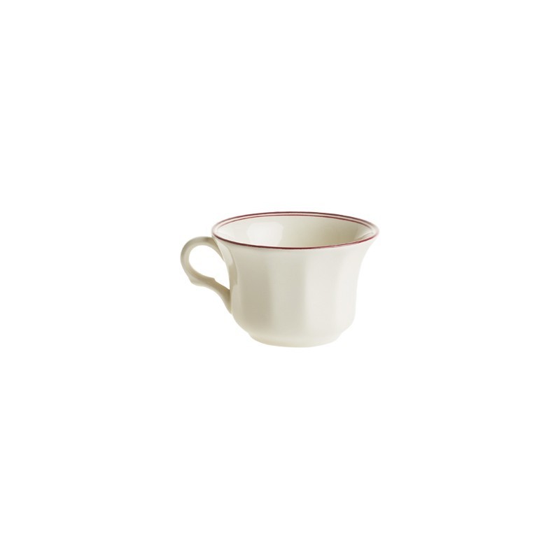 Taza de té colección Basic Line Red