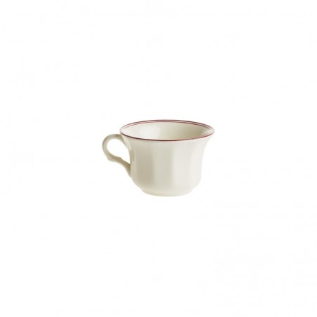 Taza de té colección Basic Line Red