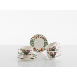 Set de 4 tazas de desayuno...