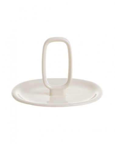 Bandeja pequeña blanca (asa...