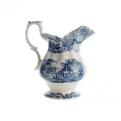 Jarro aguamanil azul Cartuja