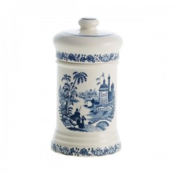 Tarro botica pequeño azul