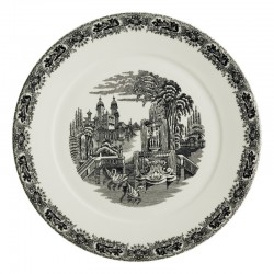 Bajo-plato colección Negro...