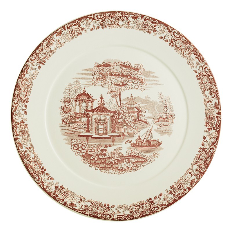 Bajo-plato colección 202 Rosa