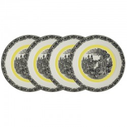 Set de 4 bajo-platos...