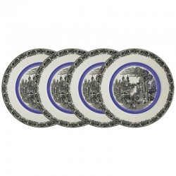 Set de 4 bajo-platos...