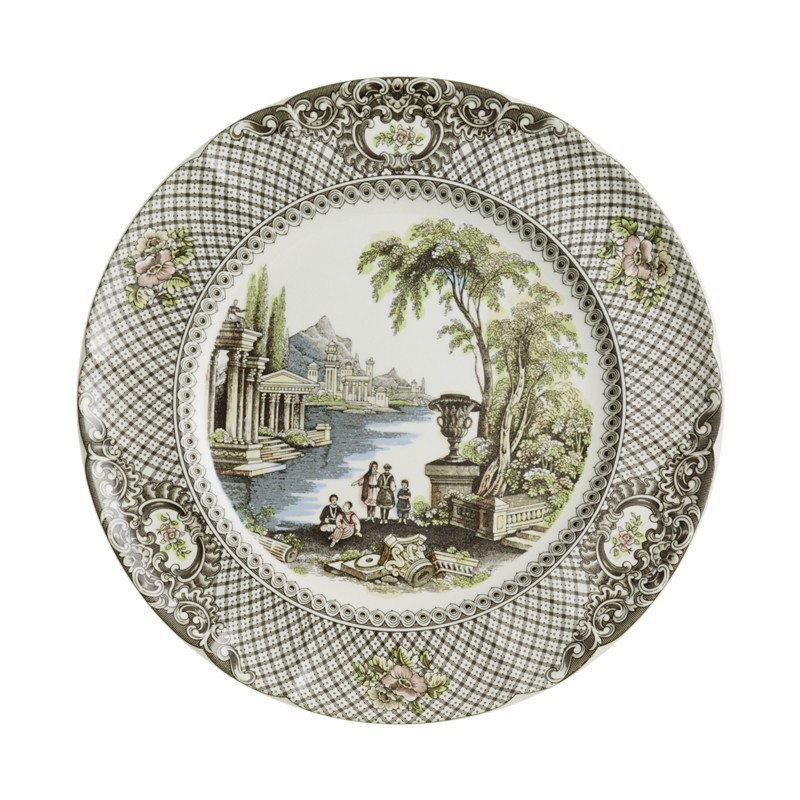 Plato llano 28 cm colección Atenea