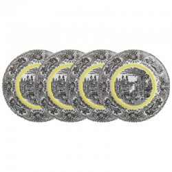 Set de 4 platos llanos 28...