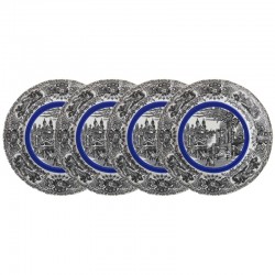 Set de 4 platos llanos 28...