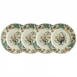 Set de 4 platos llanos...