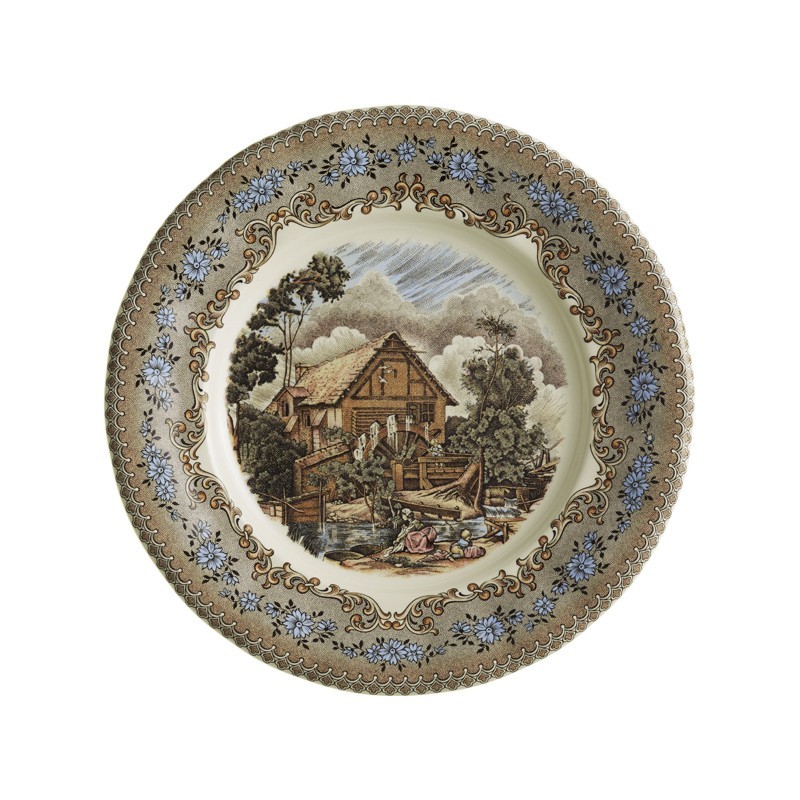 Plato llano colección Viejo Molino