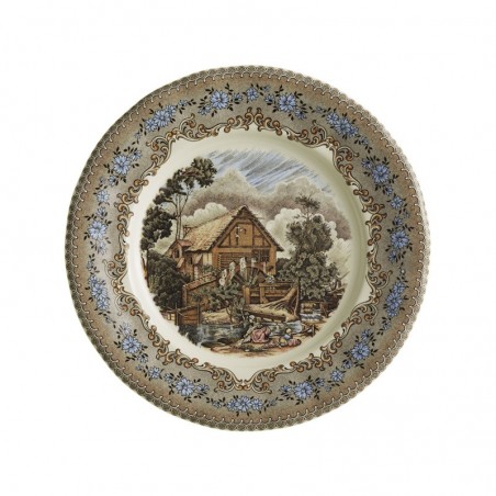 Plato llano colección Viejo Molino