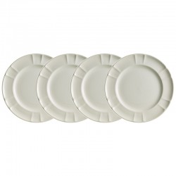 Set de 4 platos llanos...