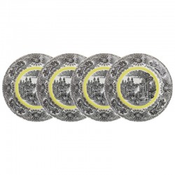 Set de 4 platos llanos...