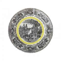 Plato llano colección Negro...