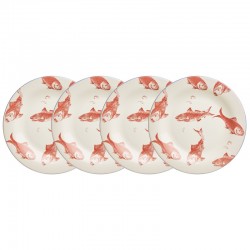 Set de 4 platos llanos...