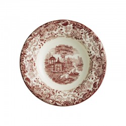 Plato hondo colección 202 Rosa