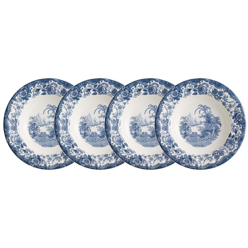 Set de 4 platos hondos colección Ceilán