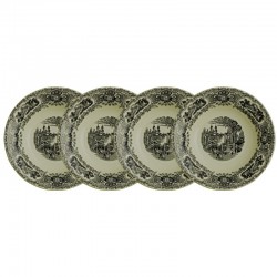 Set de 4 platos hondos...