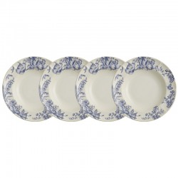 Set de 4 platos hondos...