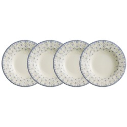 Set de 4 platos hondos...