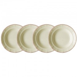 Set de 4 platos hondos...