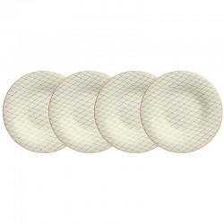 Set de 4 platos hondos...