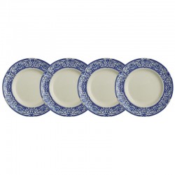 Set de 4 platos de postre...