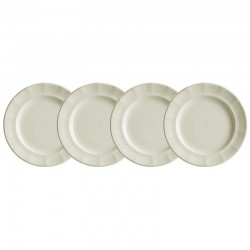 Set de 4 platos de postre...