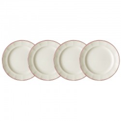 Set de 4 platos de postre...