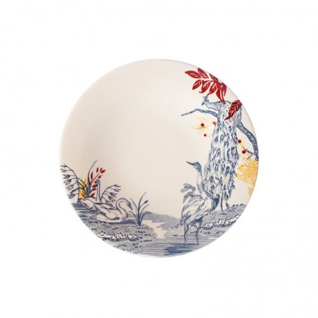 Plato de postre colección Edén