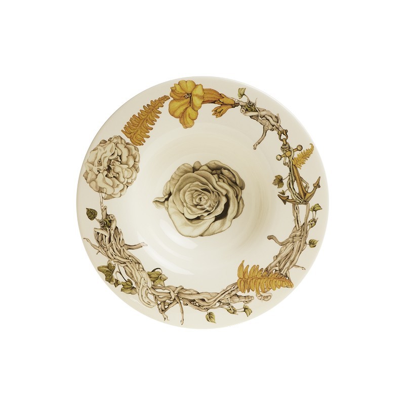 Plato de postre hondo colección Geórgica