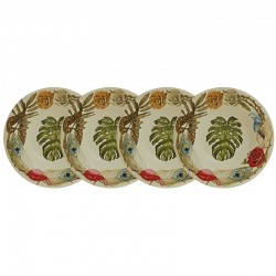 Set de 4 platos hondos...