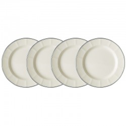 Set de 4 platos llanos...